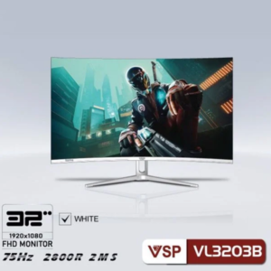 man hinh vsp 32 inch cong VL32 trang